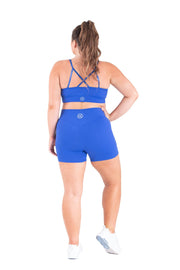 Blue Couture Shorts Plus Size - Hawt_ClothingBlue Couture Shorts Plus SizeHawt_Clothing