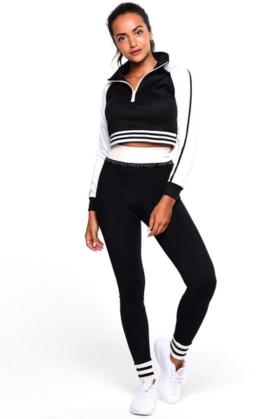 Luna Cropped Jumper - Black - Hawt_ClothingLuna Cropped Jumper - BlackHawt_Clothing